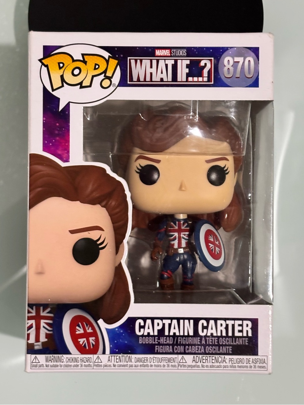 Funko Pop Marvel What If…? Captain Carter #870